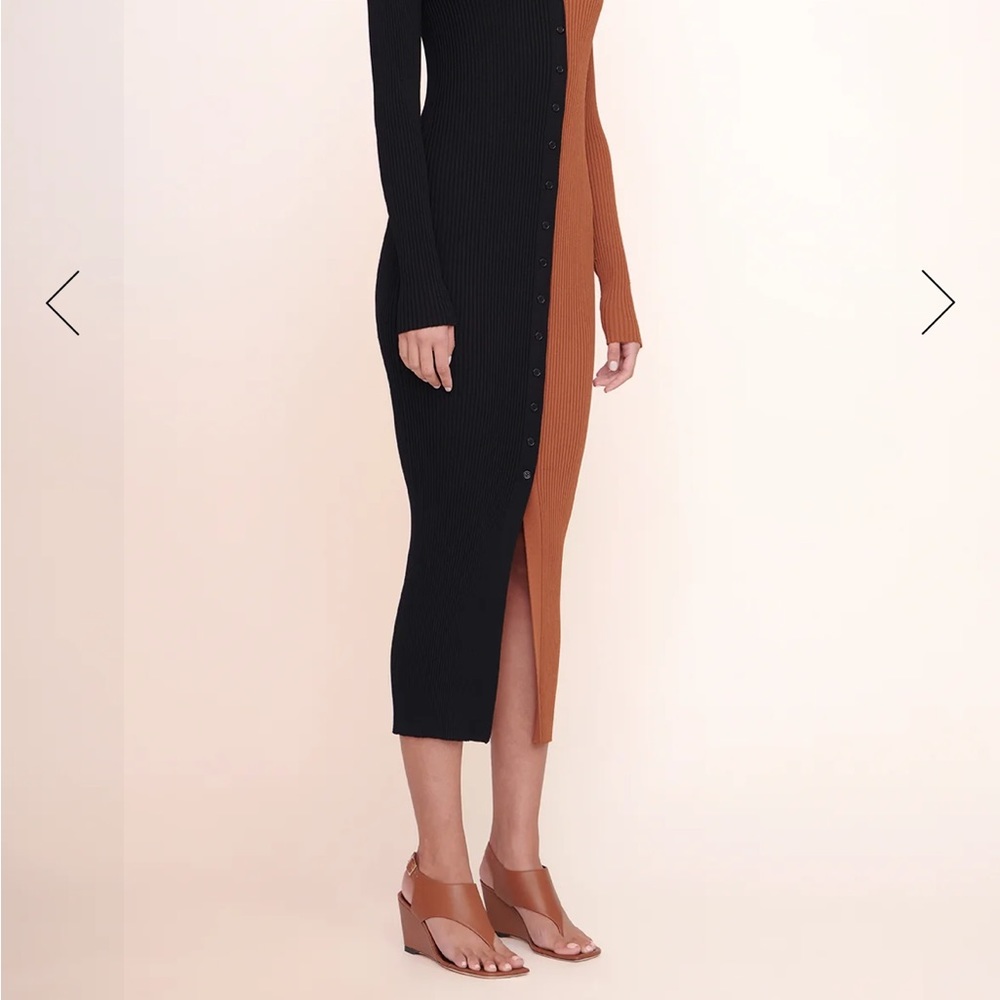 Bodycon Long Ribbed Dress - Picture 8 of 8